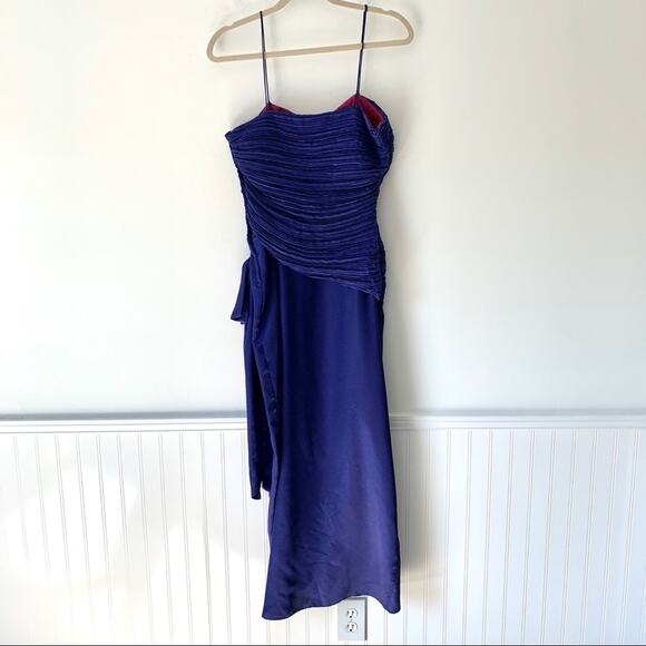 Vintage Morton Myles For The Warrens Purple Dress - Picture 6 of 9